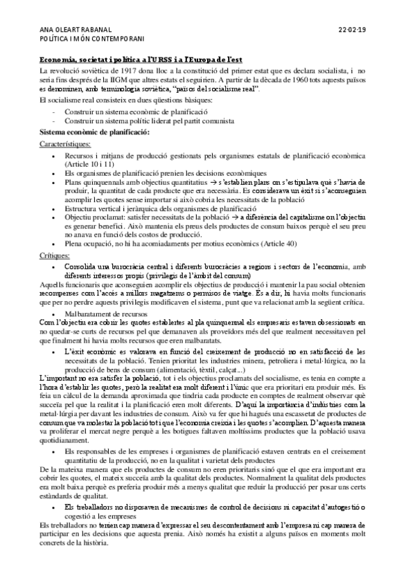 Miniatura del documento Economia- societat i política a l'URSS i Europa de l'est.pdf