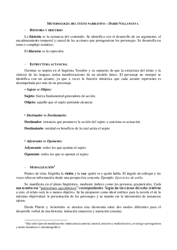 Miniatura del documento 1.2.Metodología del texto narrativo - Darío Villanueva.pdf