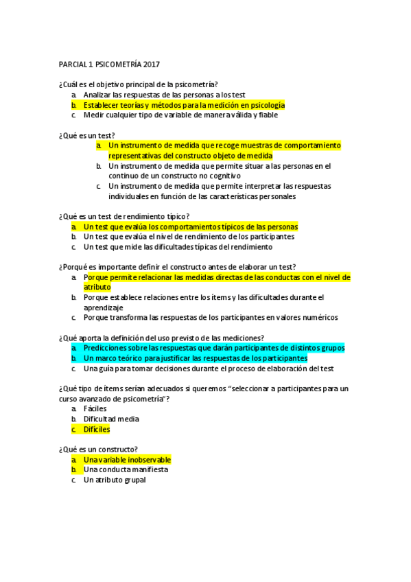 Miniatura del documento PARCIAL 1 PSICOMETRÍA 2017.pdf