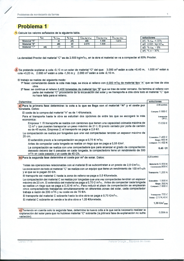 Miniatura del documento PROBLEMAS DE MOVIMIENTOS DE TIERRA (CURSO 2017 - 2018).pdf