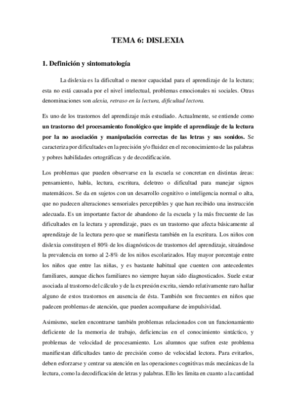 Miniatura del documento Tema 6. Dislexia.pdf