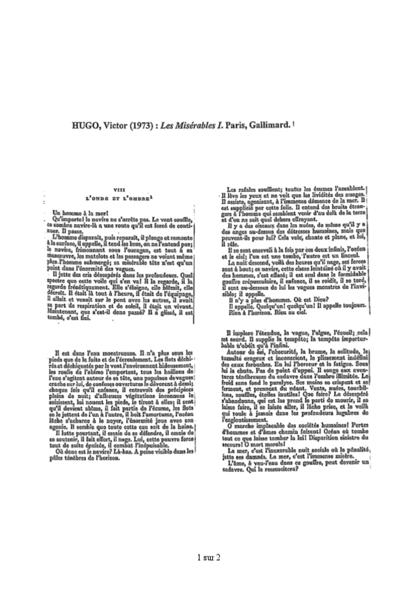 Miniatura del documento 02. HUGO- Victo (1973) - Les Misérables I. Paris, Gallimard..pdf