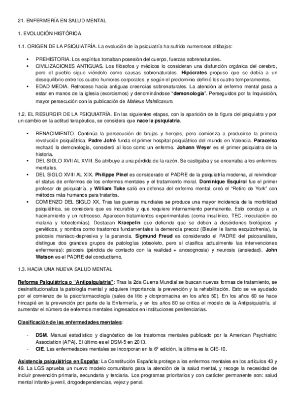 Miniatura del documento PREPARACIÓN EIR - 21. ENFERMERÍA EN SALUD MENTAL.docx