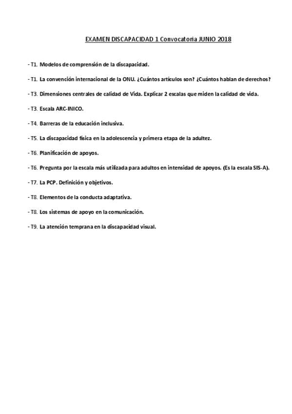 Miniatura del documento EXAMEN DISCAPACIDAD 1 Convocatoria JUNIO 2018.pdf