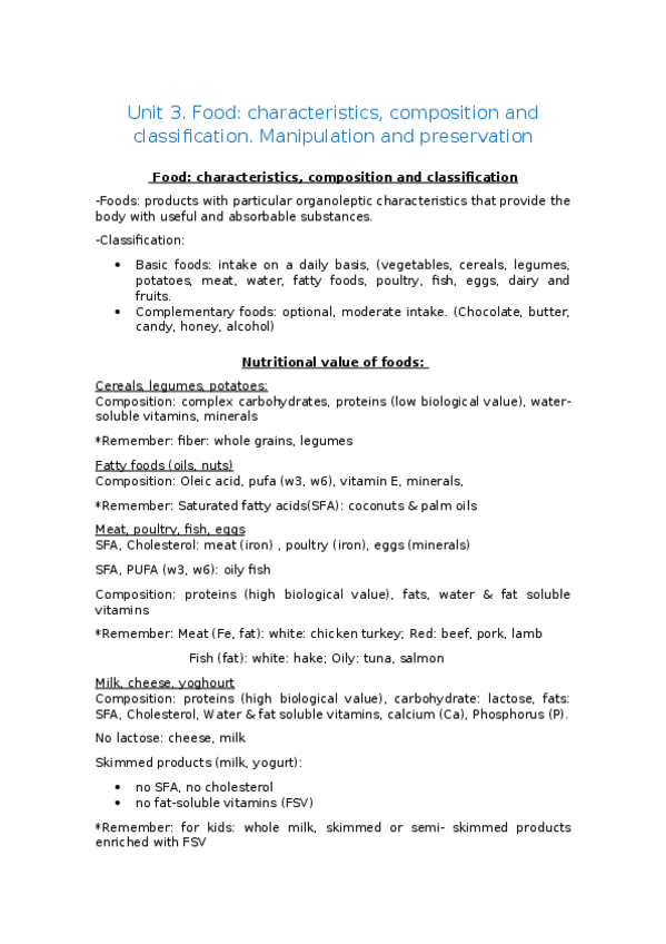 Miniatura del documento Unit 3. Food.docx
