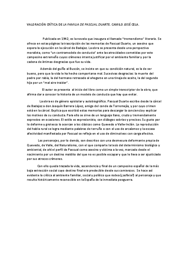 Miniatura del documento La familia de Pascual Duarte- Valoración crítica.pdf