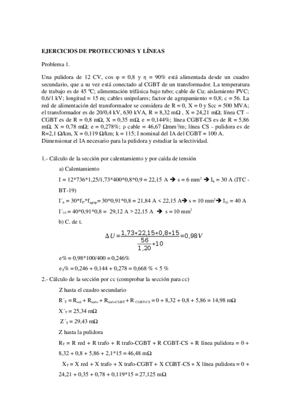 Miniatura del documento EJERCICIOS DELINEAS.PROTECCIONES.docx