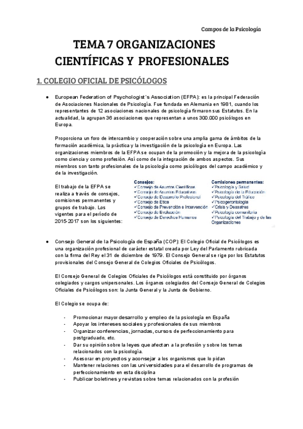 Miniatura del documento TEMA 7 ORGANIZACIONES CIENTÍFICAS Y PROFESIONALES__.pdf