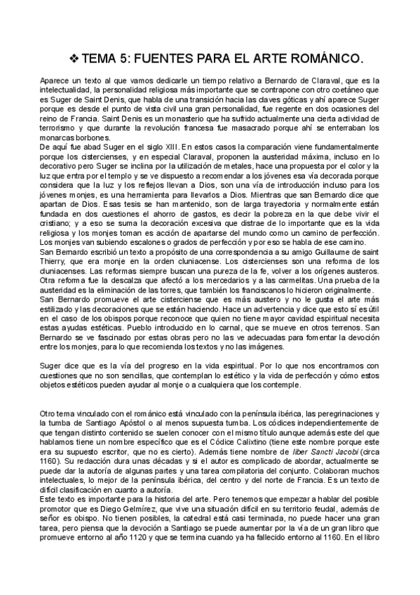 Miniatura del documento Tema 5 Fuentes para el arte románico..pdf