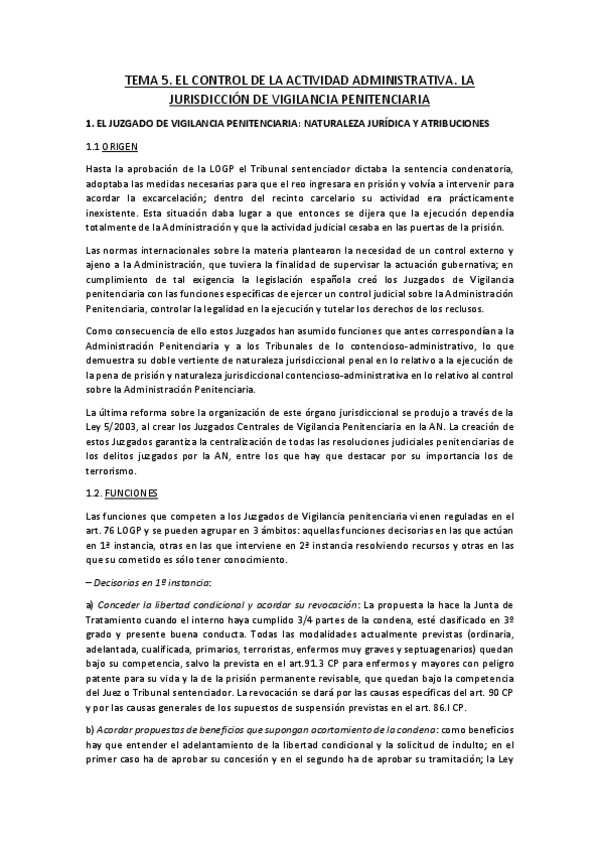 Miniatura del documento Tema 5 Dº Penitenciario.pdf