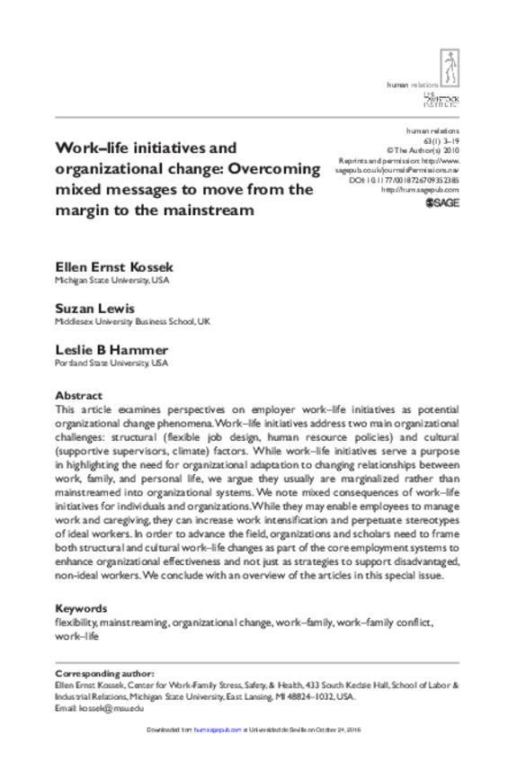 Miniatura del documento Human Relations-2010-Ernst Kossek-3-19.pdf