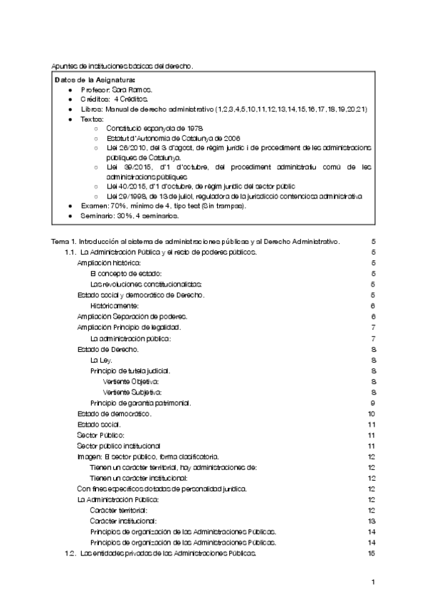 Miniatura del documento Apuntes de instituciones básicas del derecho Administrativo- Adrián Sánchez Pérez. - Documentos de Google.pdf