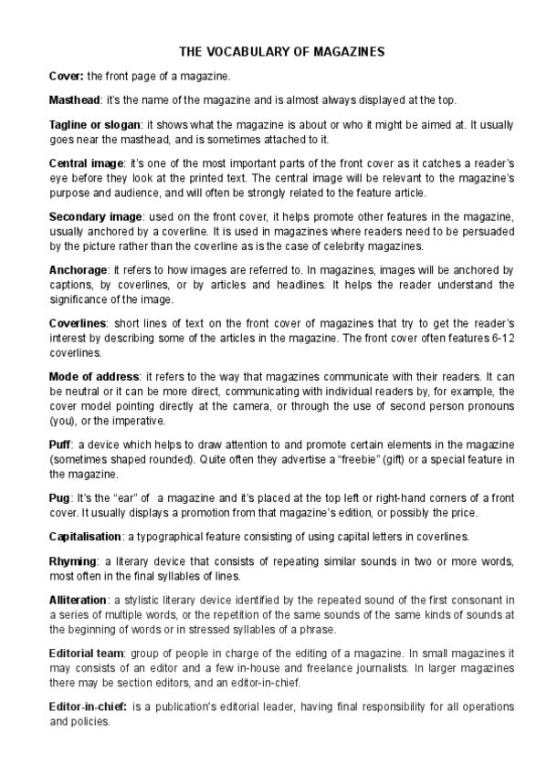 Miniatura del documento The Vocabulary of Magazines.pdf