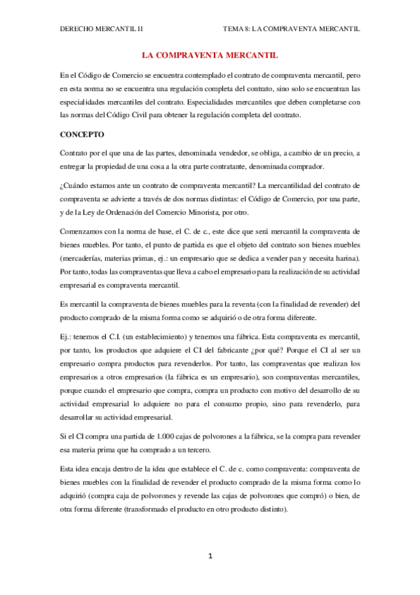 Miniatura del documento TEMA 8 LA COMPRAVENTA MERCANTIL.pdf