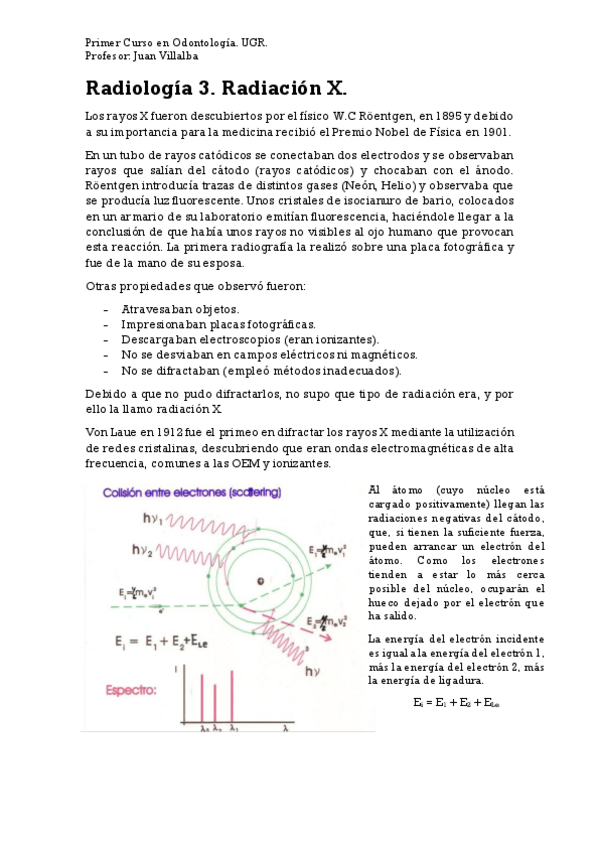 Miniatura del documento Radiología 3. Radación X..pdf