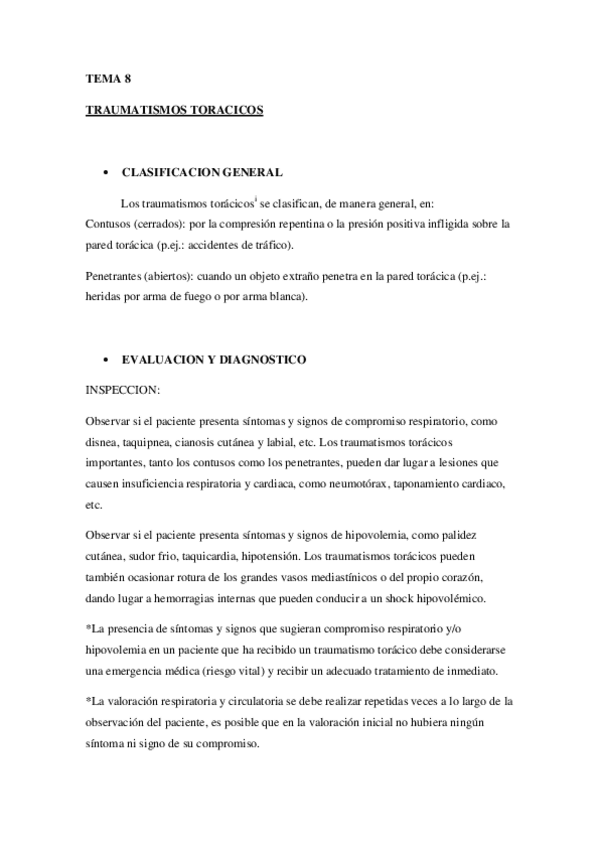 Miniatura del documento TEMA 8 TRAUMA TORAX.pdf