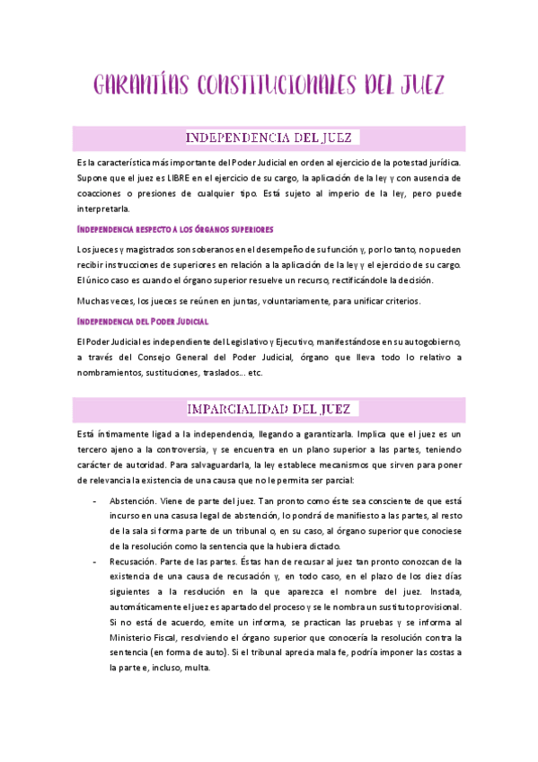 Miniatura del documento TEMA 4. GARANTÍAS CONSTITUCIONALES DEL JUEZ.pdf