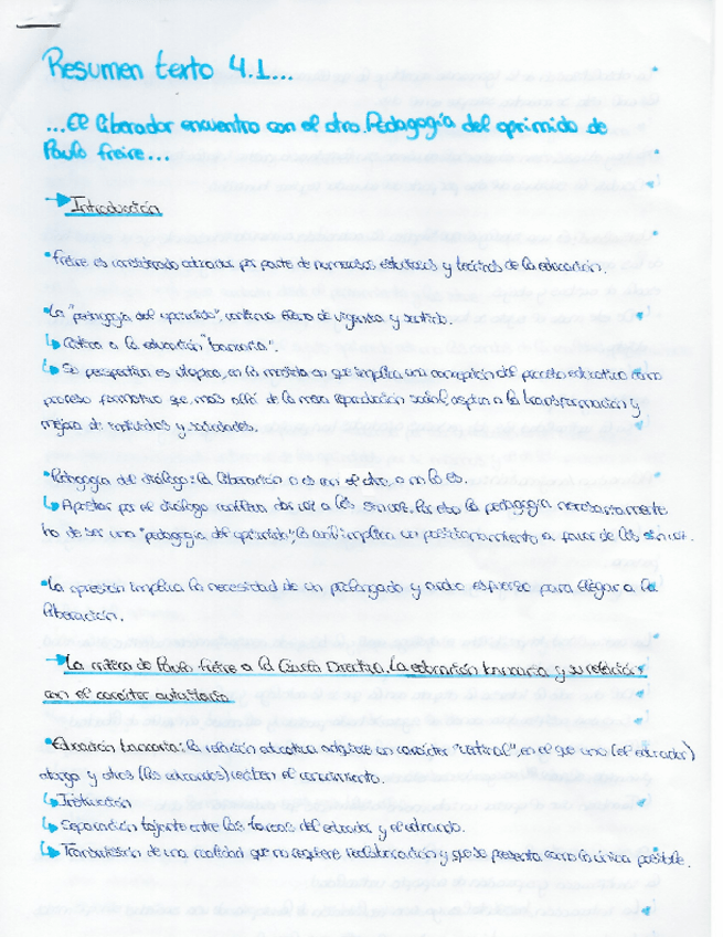 Miniatura del documento Resumen T4 La pedagogía del oprimido -Paulo Freire.pdf