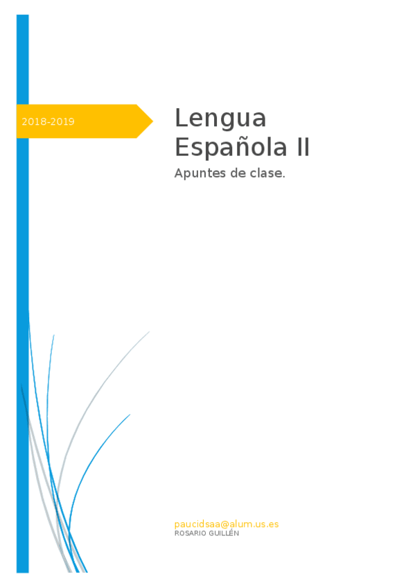 Miniatura del documento Lengua española II 18-19.odt