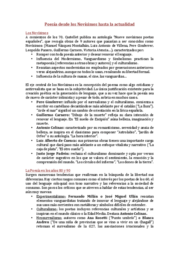 Miniatura del documento 8. Poesía desde los Novísimos hasta la actualidad.pdf