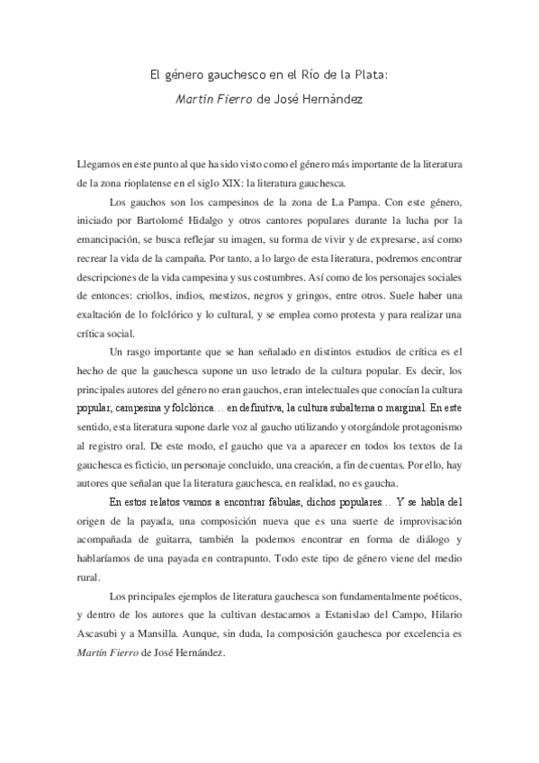 Miniatura del documento El género gauchesco en el Río de la Plata.pdf