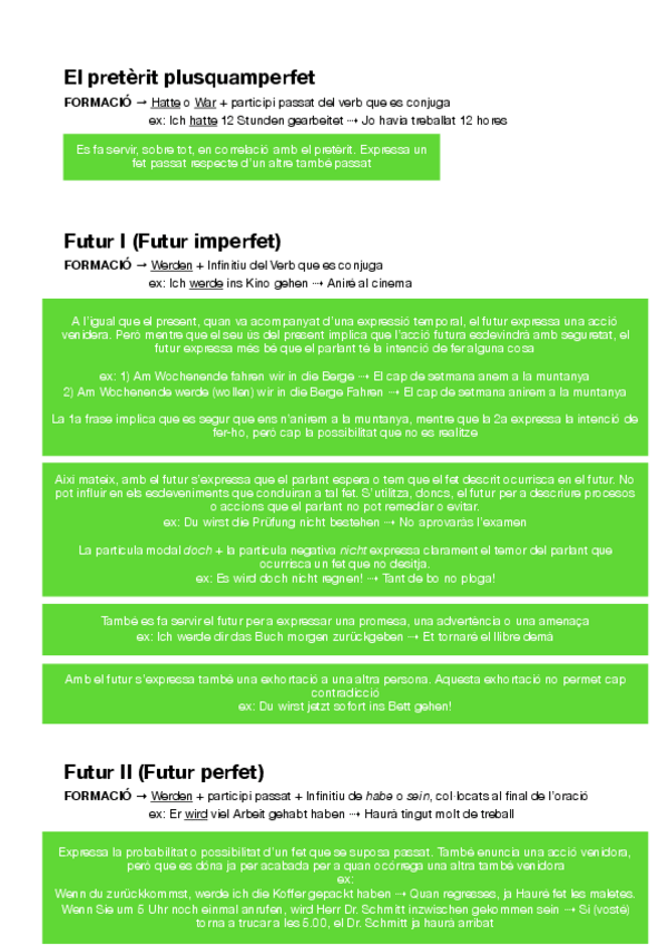 Miniatura del documento Plusquamperfekt. Futur I und II.pdf