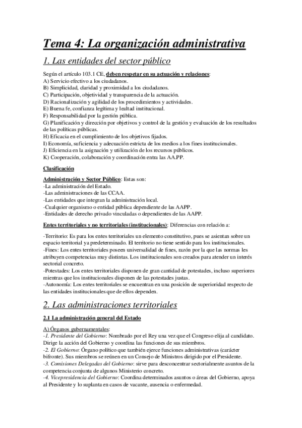 Miniatura del documento Tema 4 La organización administrativa.pdf