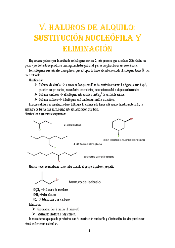 Miniatura del documento V. Haluros de alquilo- sustitución nucleófila y eliminación.pdf