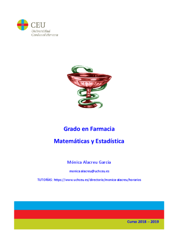 Miniatura del documento Apuntes Matematicas y Estadistica 2018 2019.pdf
