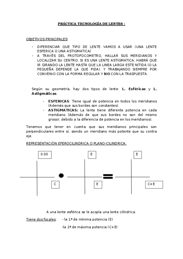 Miniatura del documento PRÁCTICA TECNOLOGÍA DE LENTES.docx