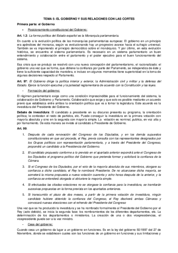 Miniatura del documento TEMA 5 - ESTRUCTURA CONSTITUCIONAL DEL ESTADO ESPAÑOL.doc