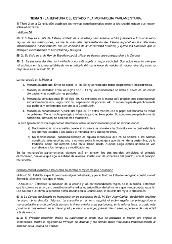 Miniatura del documento TEMA 3 - ESTRUCTURA CONSTITUCIONAL DEL ESTADO ESPAÑOL.doc