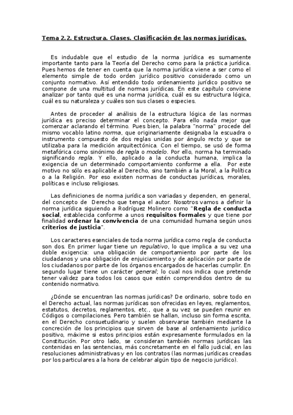 Miniatura del documento 2.2.- Estructura y clasificación de las normas.docx
