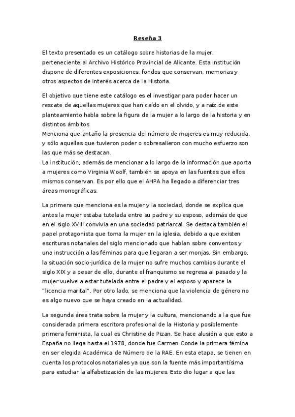 Miniatura del documento Reseña 3.docx