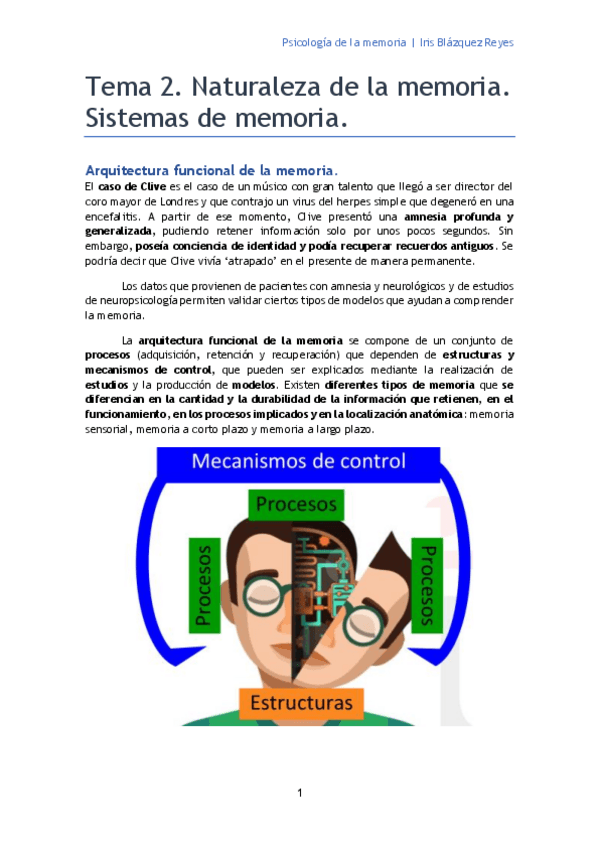 Miniatura del documento TEMA 2. NATURALEZA DE LA MEMORIA. SISTEMAS DE MEMORIA.pdf