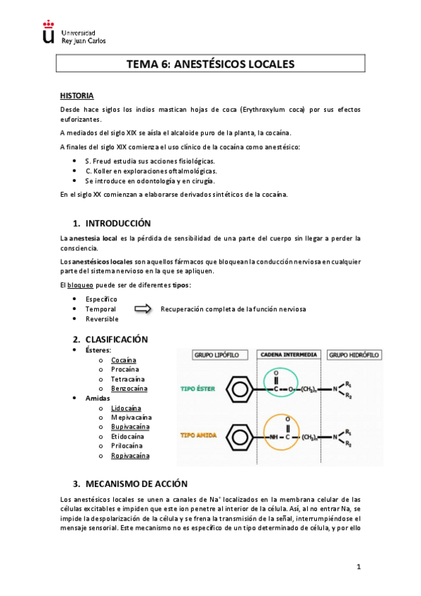 Miniatura del documento TEMA 6 - Anestésicos locales (AL).pdf