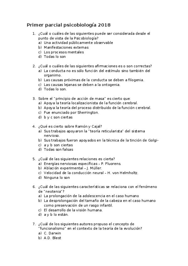Miniatura del documento Primer parcial psicobiología 2018.docx