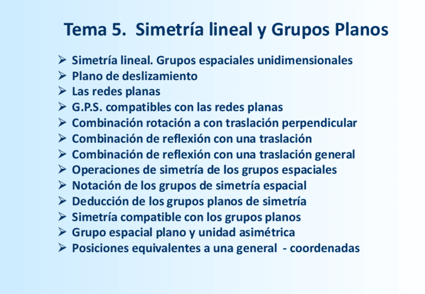 Miniatura del documento TEMA 5. Grupos espaciales planos.pdf