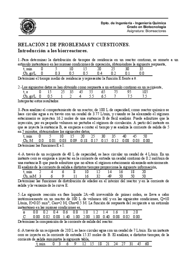 Miniatura del documento Relacion 2.Biorreactores.Flujo en biorreactores.pdf