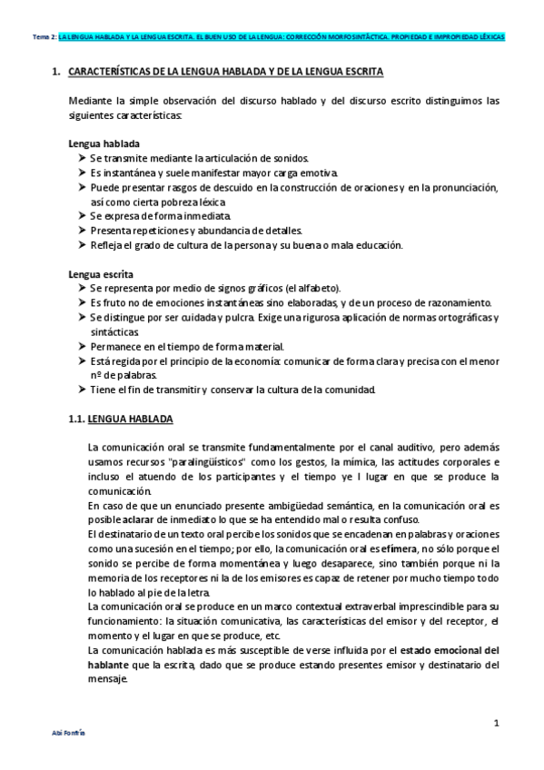 Miniatura del documento COELE Tema 2 La lengua hablada y la lengua escrita.pdf