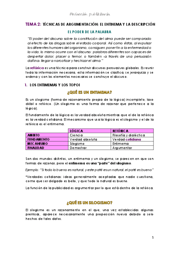 Miniatura del documento Tema 2. Técnicas de argumentación..pdf