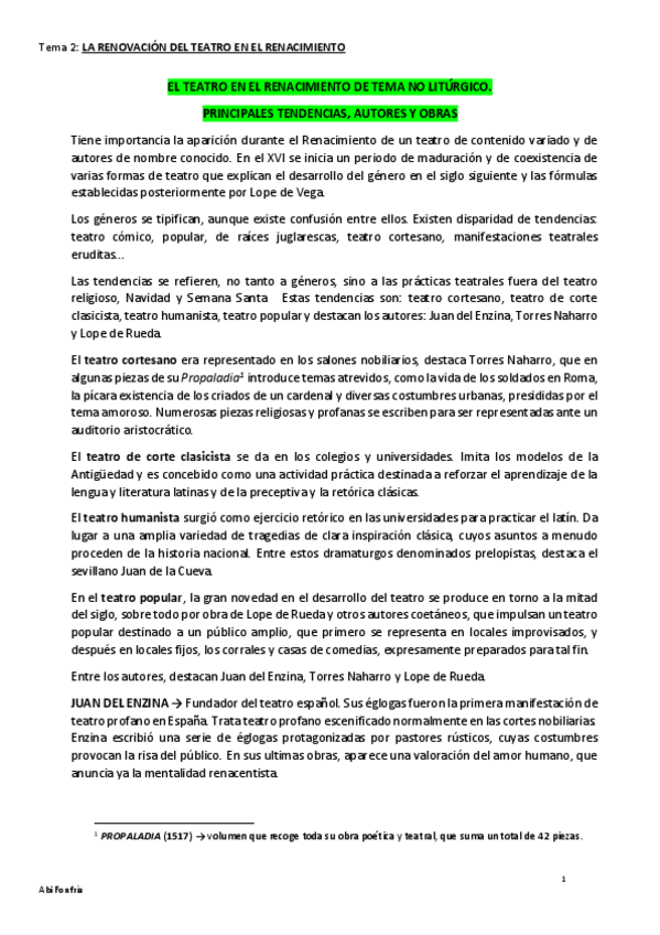 Miniatura del documento Tema 2 La renovación del teatro en el Renacimiento.pdf