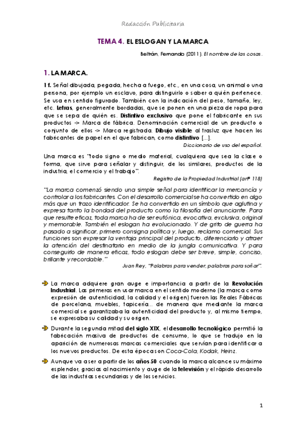 Miniatura del documento Tema 4. El eslogan y la marca.pdf