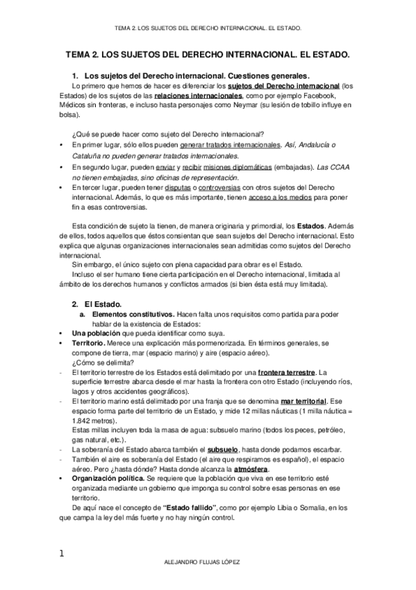 Miniatura del documento TEMA 2. LOS SUJETOS DEL DERECHO INTERNACIONAL. EL ESTADO..docx
