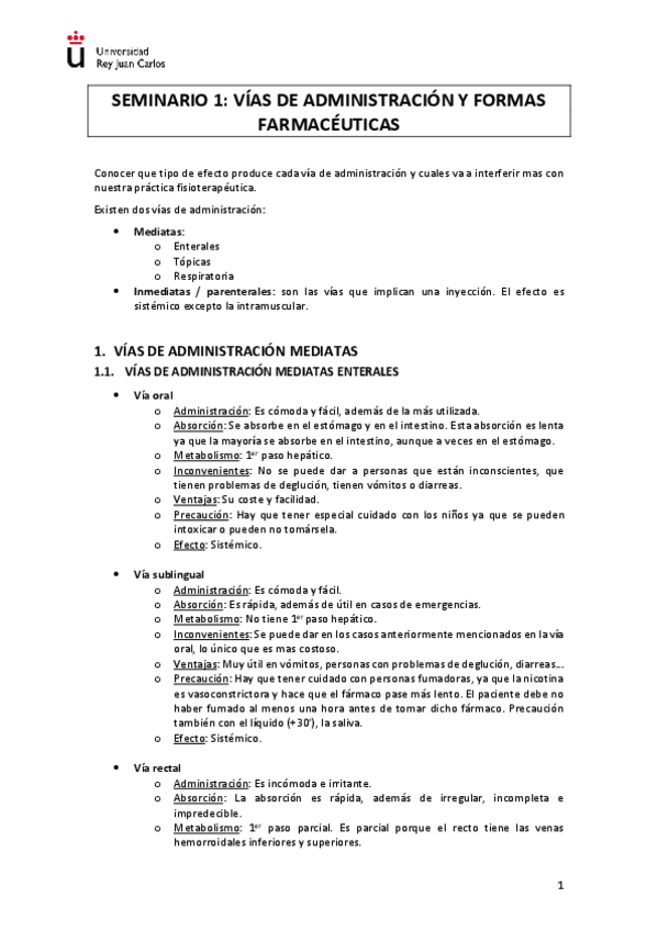 Miniatura del documento SEMINARIO 1 - VÍAS DE ADMINISTRACIÓN.pdf