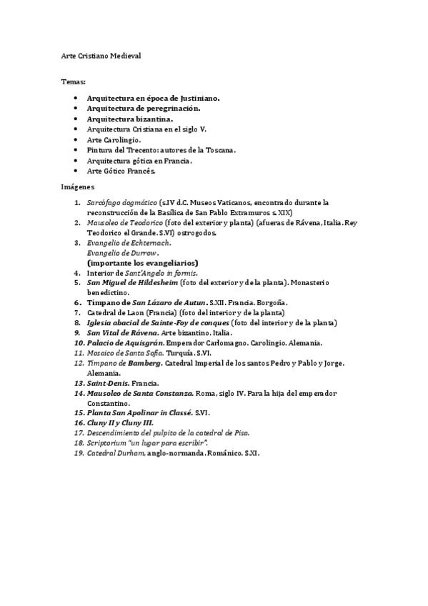Miniatura del documento Arte Cristiano Medieval. Exámenes.pdf