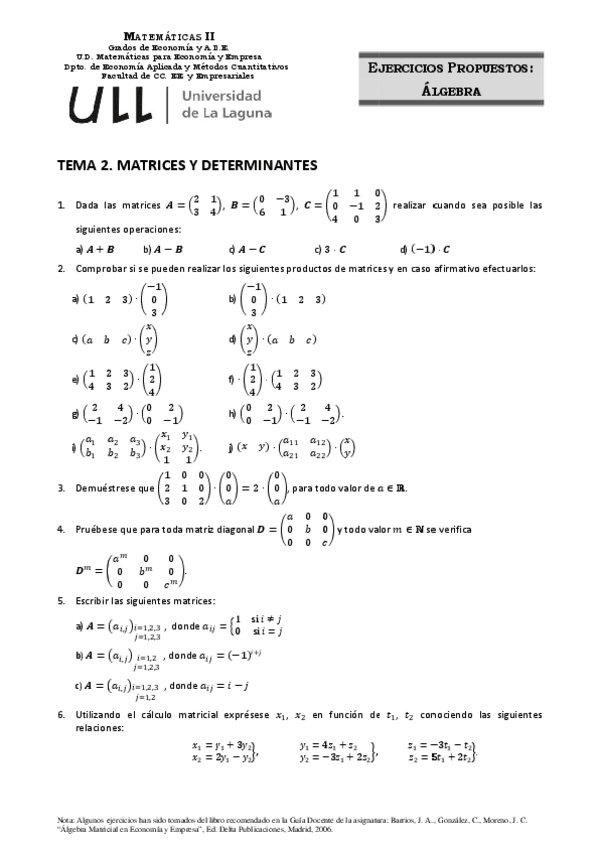 Miniatura del documento Ejercicios Propuestos de Álgebra (TEMA 1-4).pdf