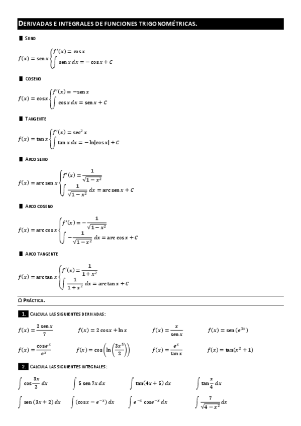 Miniatura del documento Derivadas e integrales trigonométricas.pdf