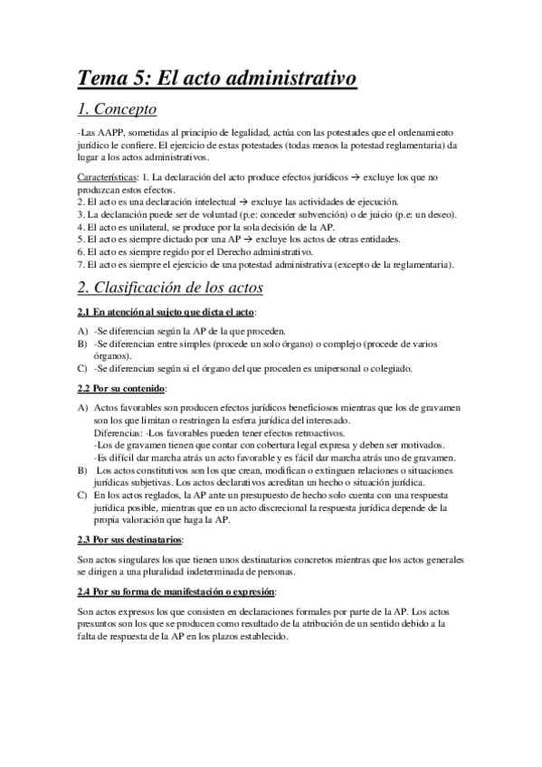 Miniatura del documento Tema 5 El acto administrativo.pdf