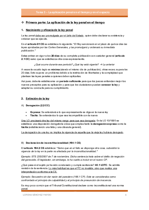 Miniatura del documento Tema 3 - La aplicación de la ley penal en el tiempo y en el espacio.pdf